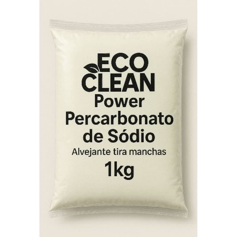 Clareador de Roupas, Branqueador de Roupas, Tira Manchas para limpeza em geral, Percarbonato d Sódio