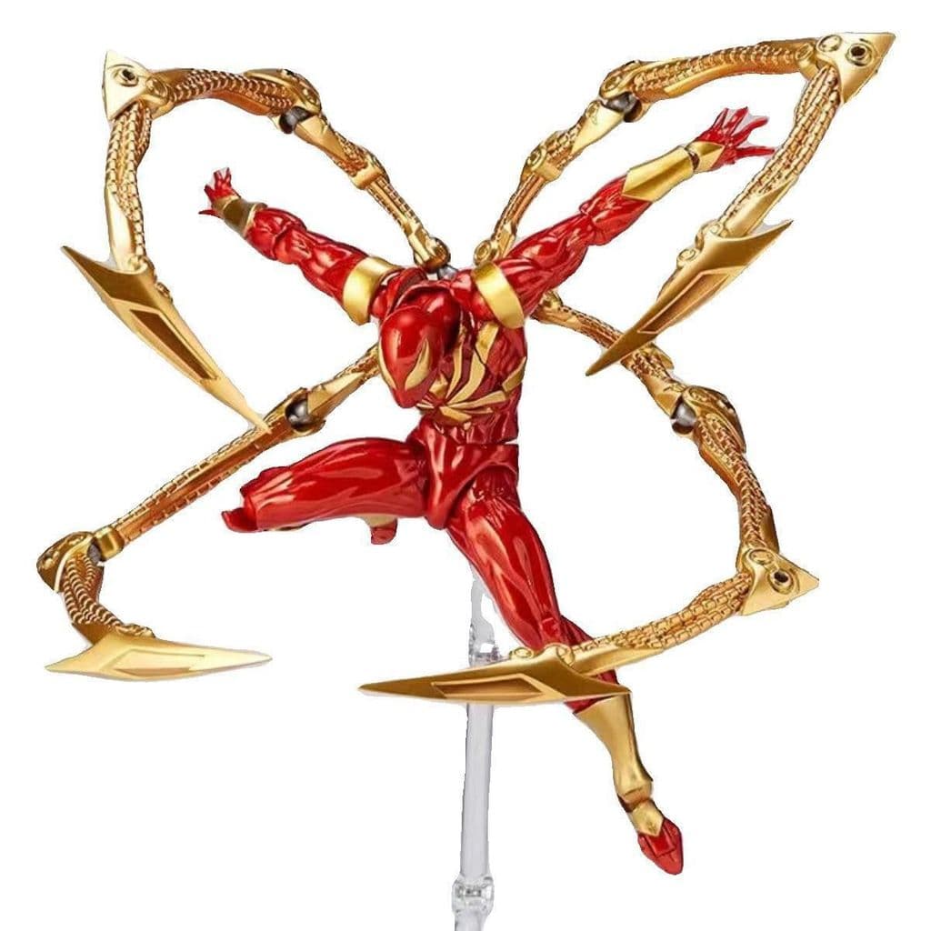 Edição de alta qualidade Kaido Yamaguchi estilo Iron Spiderman Figura edição limitada modelo de figura de ação vermelho