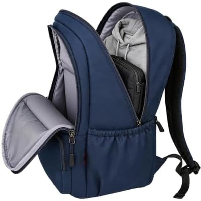 Mochila De Viagem Aprovada Pelo Voo Para Mulheres E Homens Azul | Bolsa De Item Pessoal Amigável TSA 16x12x6 Polegadas T
