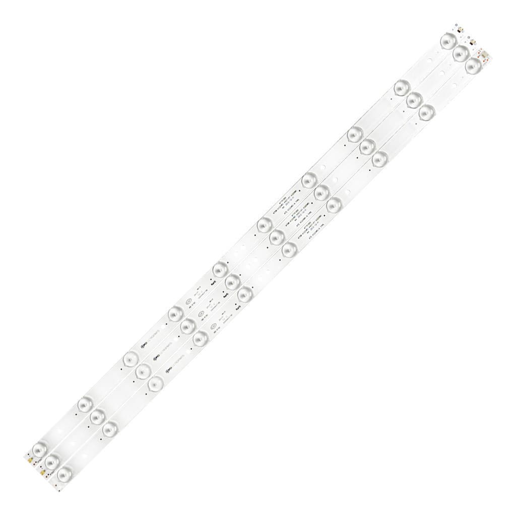 Kit 3 Barras De Led Compatível Tv Hbtv32l06 32l06