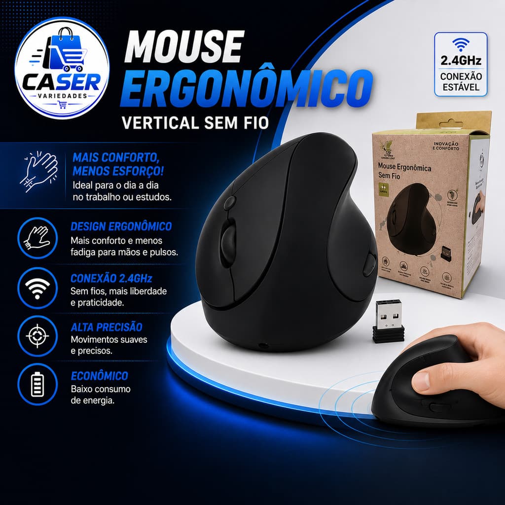 Mouse Ergonômico