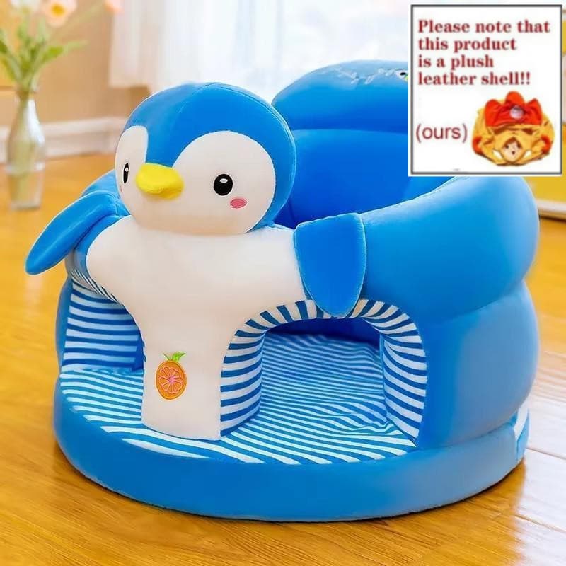 Capa De Assento De Apoio Para Bebês , Cadeira De Pelúcia Aprender A Sentar , Brincar , Lavável , Sem Enchimento , Verão