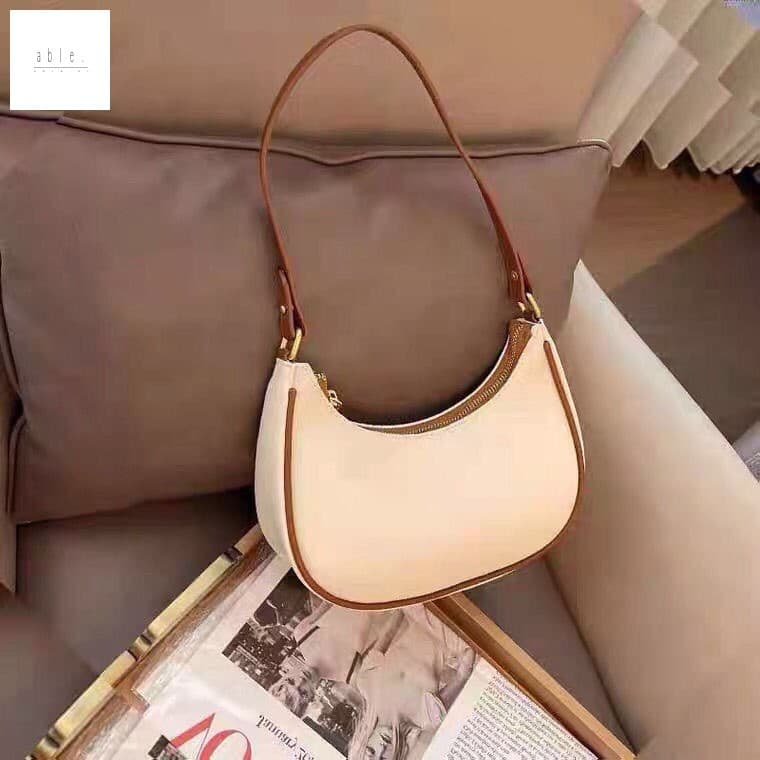 Bolsa Casual Transversal De Um Ombro – Crescente Nas Axilas Para Mulheres
