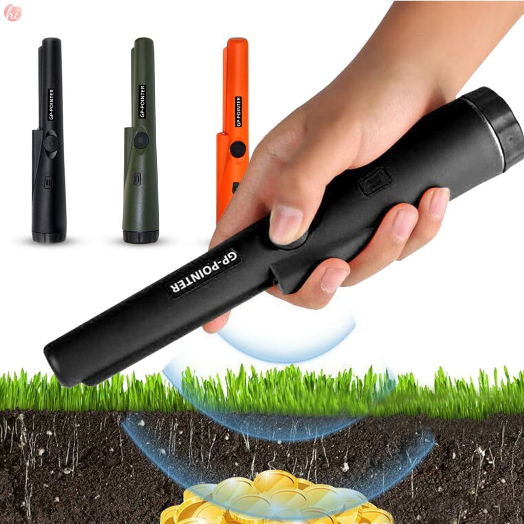 Detector De Metais Gold Silver Scanner-Equipamento Profissional De Caça Ao Tesouro