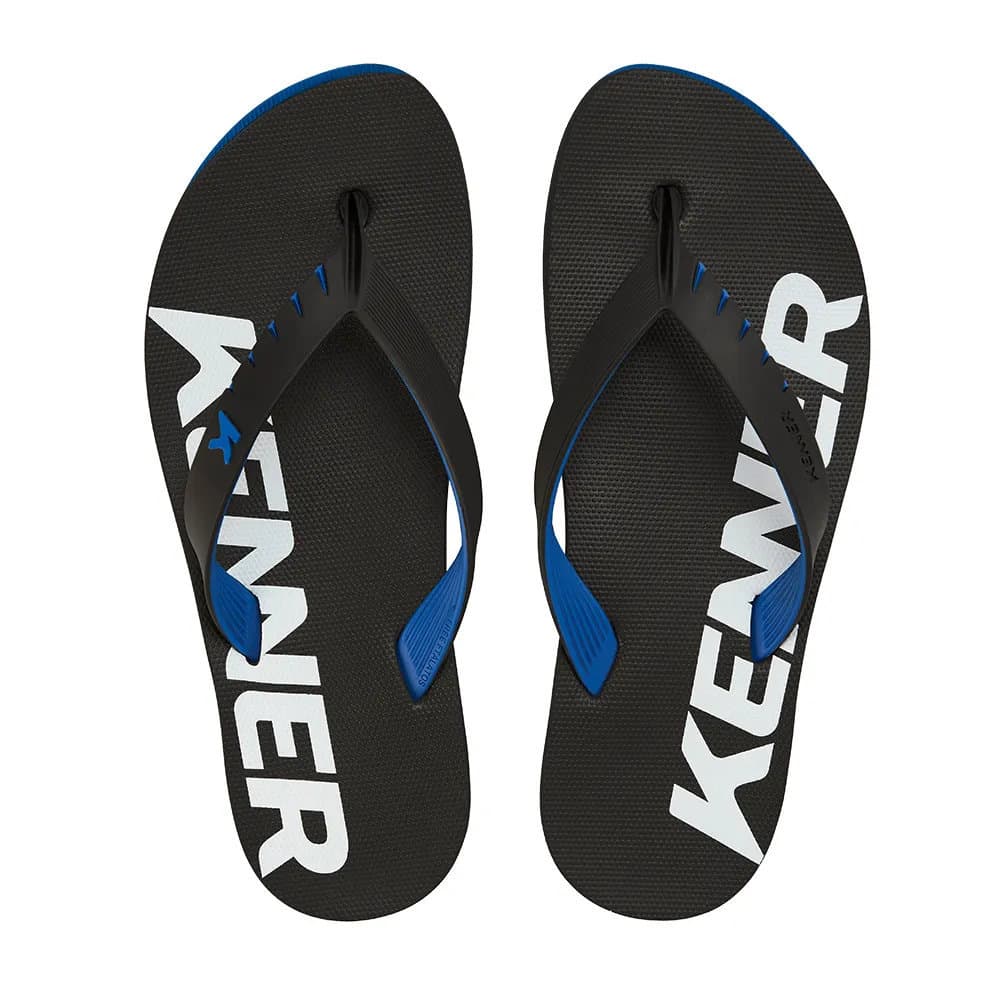 Chinelo Kenner Red DNN-02 Preto Azul
