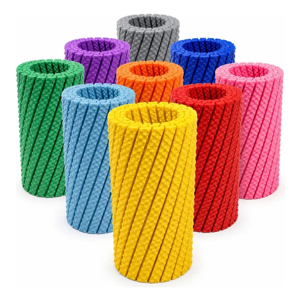Brinquedo Cilindro Anti Estresse Sensorial 3d Fidget Toy