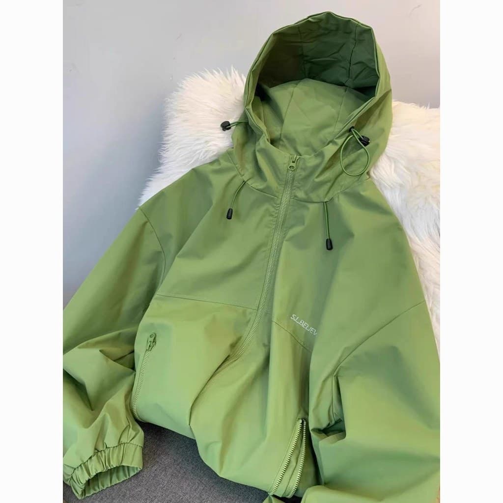 Nova jaqueta Casual ao ar livre à prova dwaterproof água primavera jaqueta das mulheres dos homens jaqueta com capuz à p