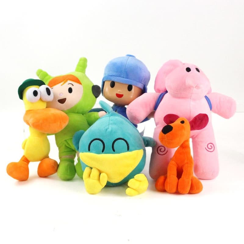 Brinquedo de Pelúcia Poko Yoyo Batopatolu Aili Elefante P16I