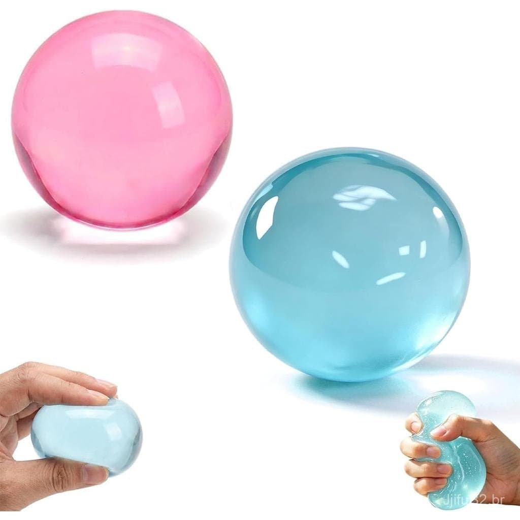 Squishy De Óleo De Coco , Bola De Estresse 2026 Novo Chiclete De Gelatina Transparente Maleável Feito À Mão Super Macio