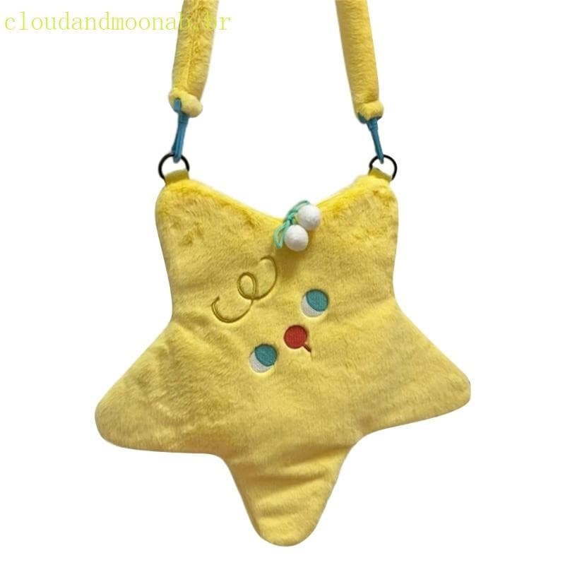 Bolsa transversal CLO com estampa de desenho animado, uma bolsa de ombro fofa adequada para meninas.