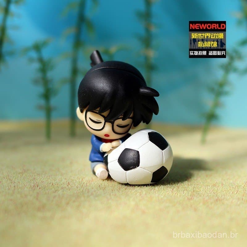 Nova Figura Miniatura Gashapon da Bandai da Série Conan Sleep: Amuro Tooru, Haibara Ai, Ran Mouri, Shinichi