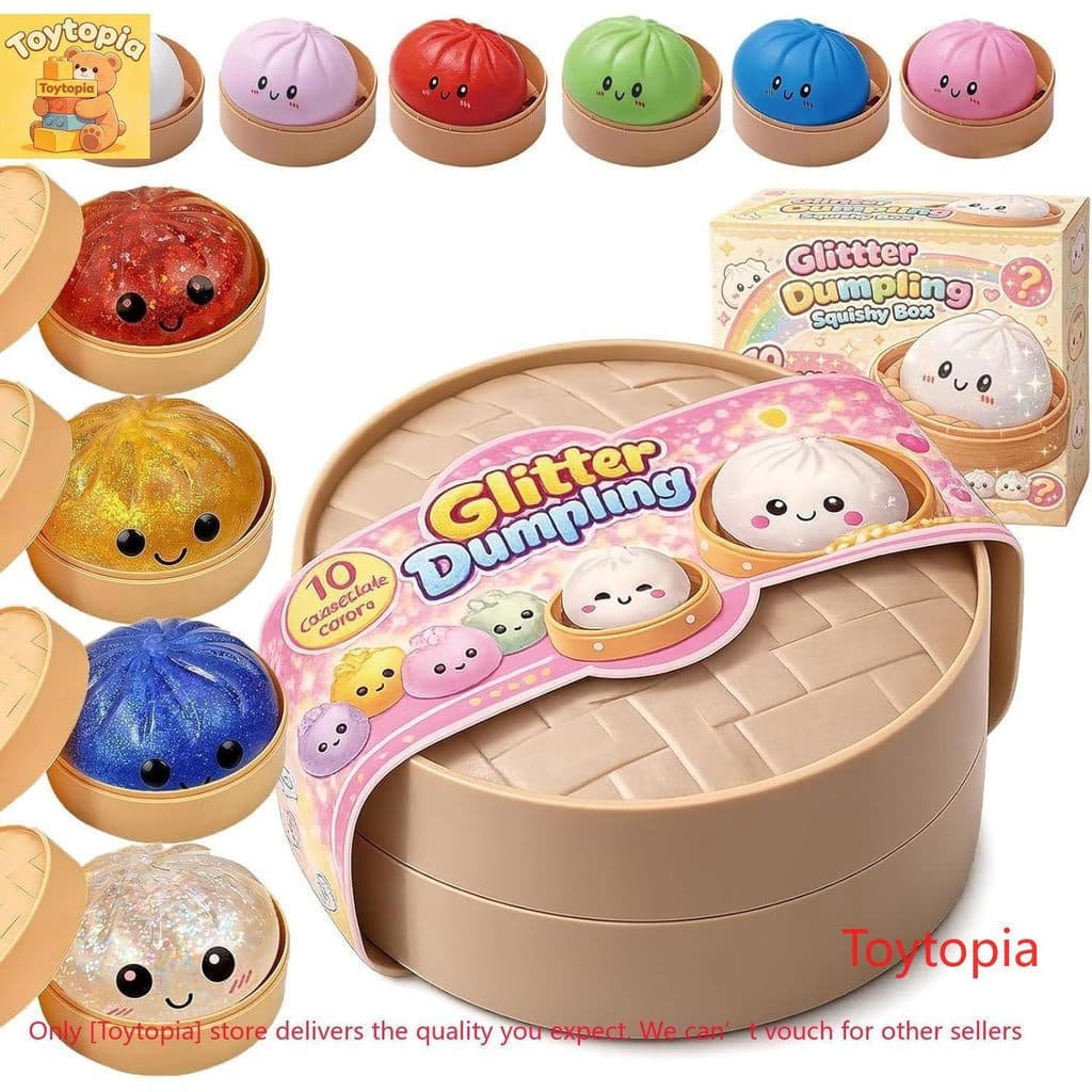Brinquedo macio, caixa gigante brilhante, brinquedo sensorial colorido, bola antiestresse, presente TMXN