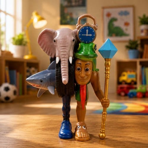 Boneco Colecionavel Brainrot Personagem Exclusivo Cultura Pop Objeto Colecao