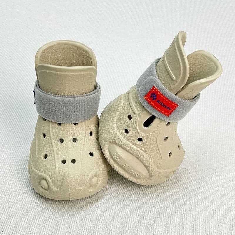Aikasau pet ver sapatos para animais de estimação cão quatro estações antiderrapante resistente ao desgaste sapatos gran