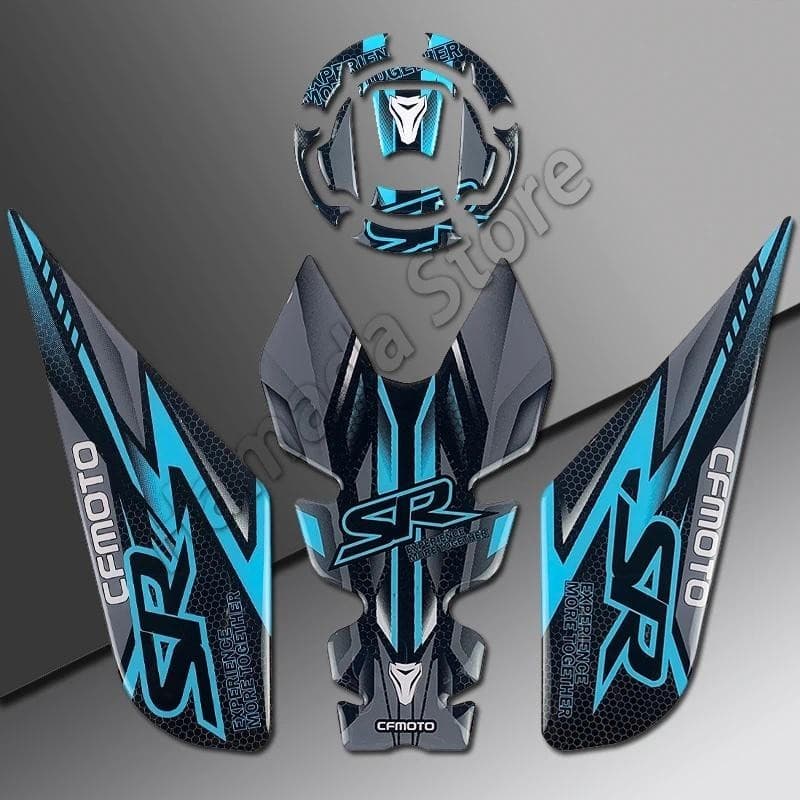 Adesivo 250SR Para CFMOTO 250 SR Acessórios Motocicleta Adesivos Almofadas De Tanque De Combustível