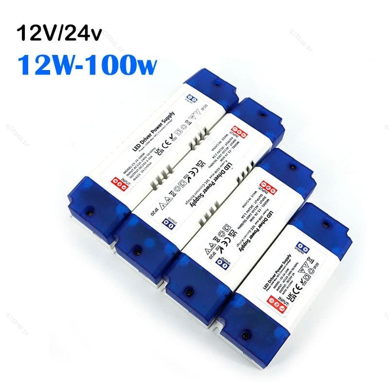 Adaptador De Fonte De Alimentação De Comutação AC 240V Para DC 12V 24V 1A 2A 3A 5A 12W 24 36 60 100 LED strip Iluminação