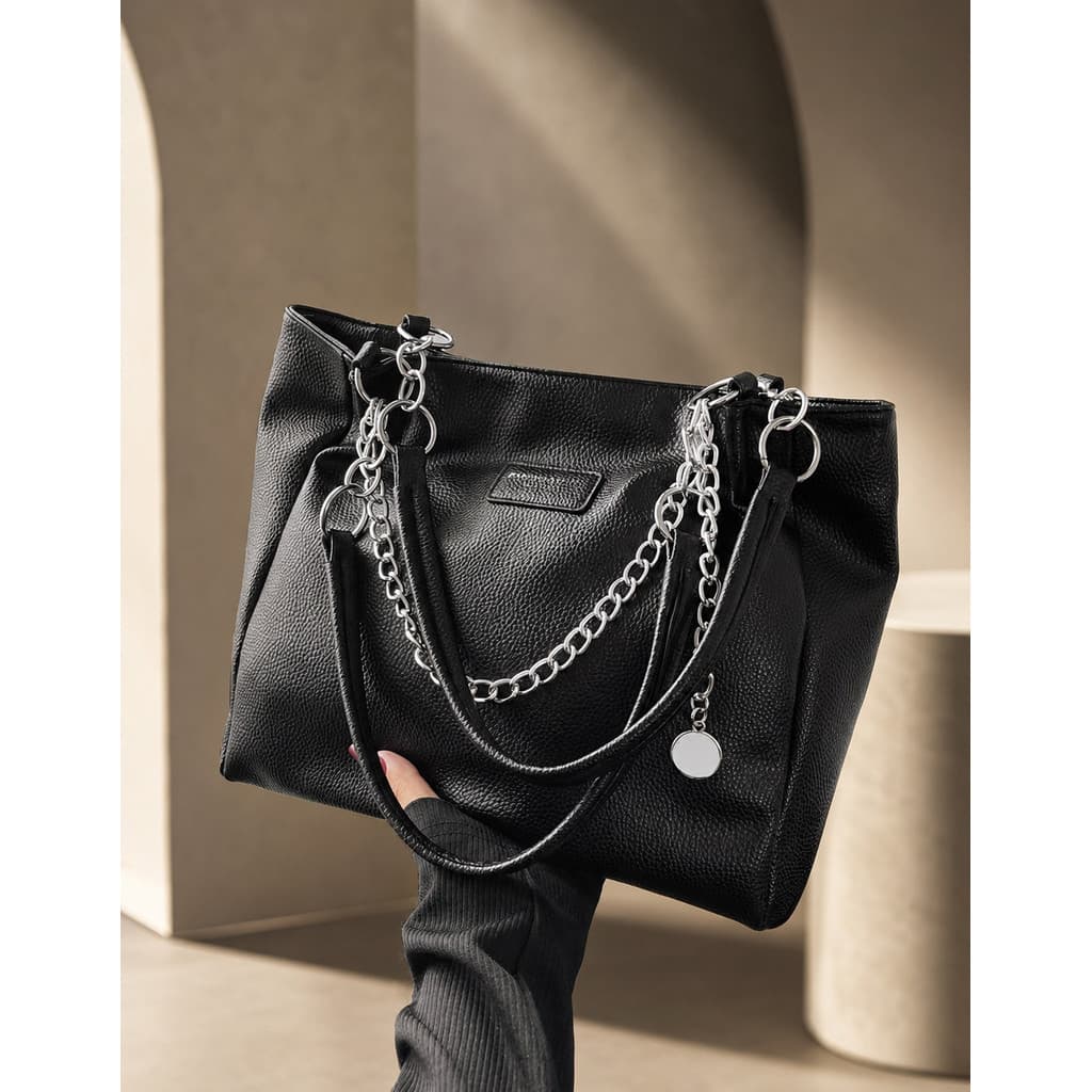 Bolsa Feminina Grande Ombro Shopper Premium Trabalho Casual Elegante Moderna Dia a Dia