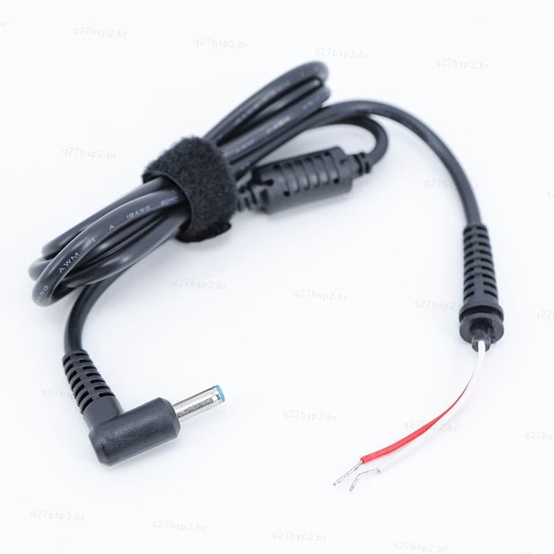 Cabo De Carregamento Para laptop , 65W , 120W , 20V , 6A , 20awg , 4.5X3.0mm , 2 Pinos , DC , Fio Extensor pc , BR27B2