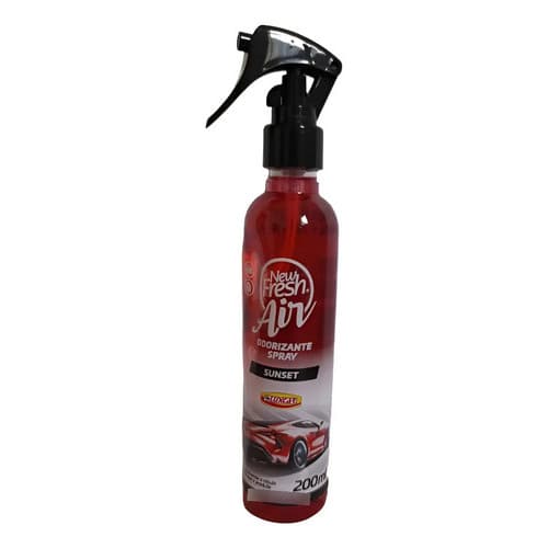 Aromatizador Automotivo Spray Sunset Luxcar 200ml Vermelho Cheirinho Carro Fragrancia Duradoura Perfume Automotivo