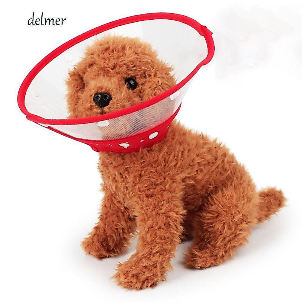 DELMER Capa De Proteção Para Gatos Anti-Lamber Mordida 1 Peça Coleira Prática Ajustável Colorida Cirurgia