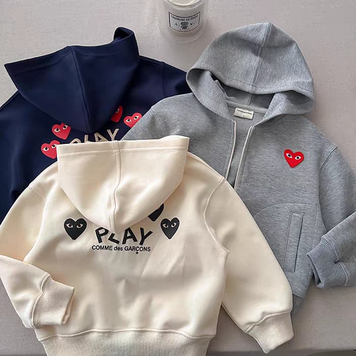 Crianças jaqueta com capuz outono inverno meninos velo-Cardigan bebê fino velo simples moda Sw