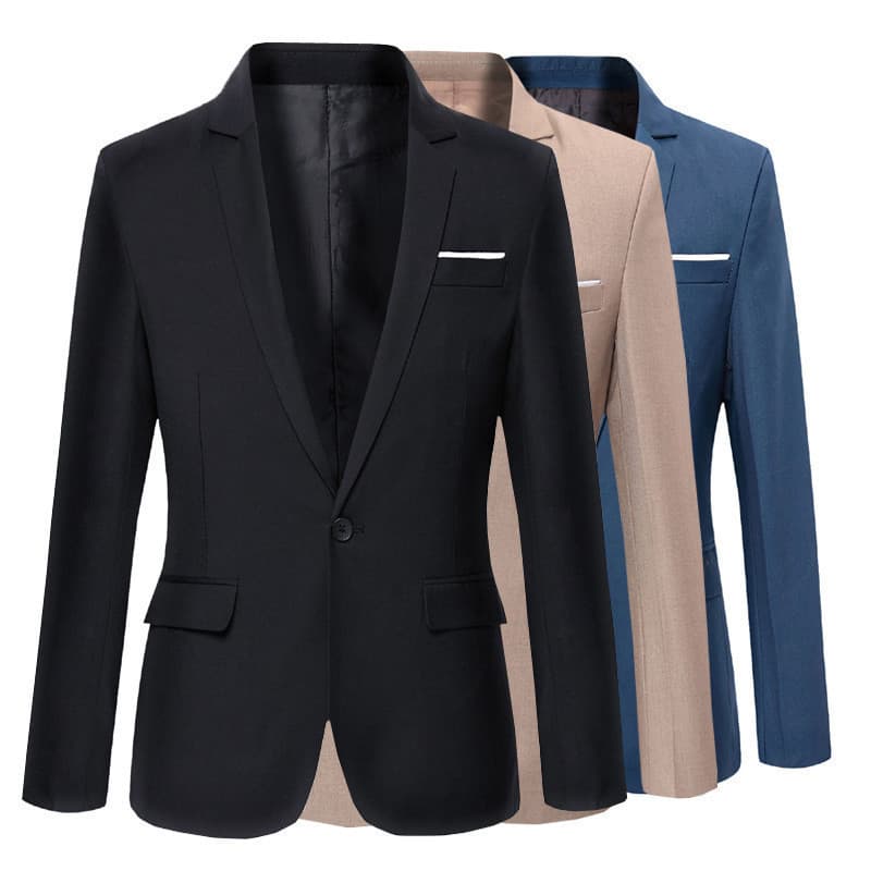 69441 Blazer Slim Fit Masculino, Jaqueta Casual Moderna 5231 A43Q 5142