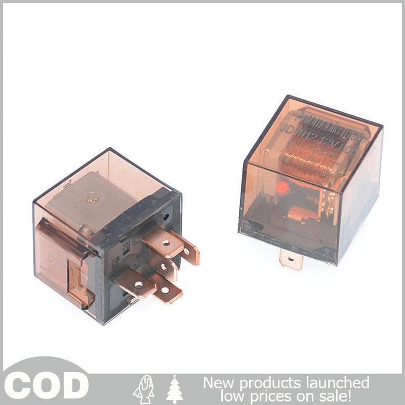 Relé Automotivo 12V 80A 4Pin 5Pin SPDT Dispositivo De Controle De Carro De Comutação De Alta Capacidade Relés