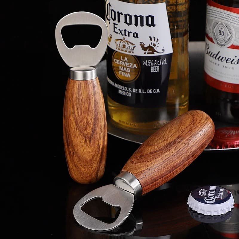 Abridor de garrafas criativo, abridor de vinho, abridor de cerveja, ferramenta multifuncional para abrir garrafas em cas
