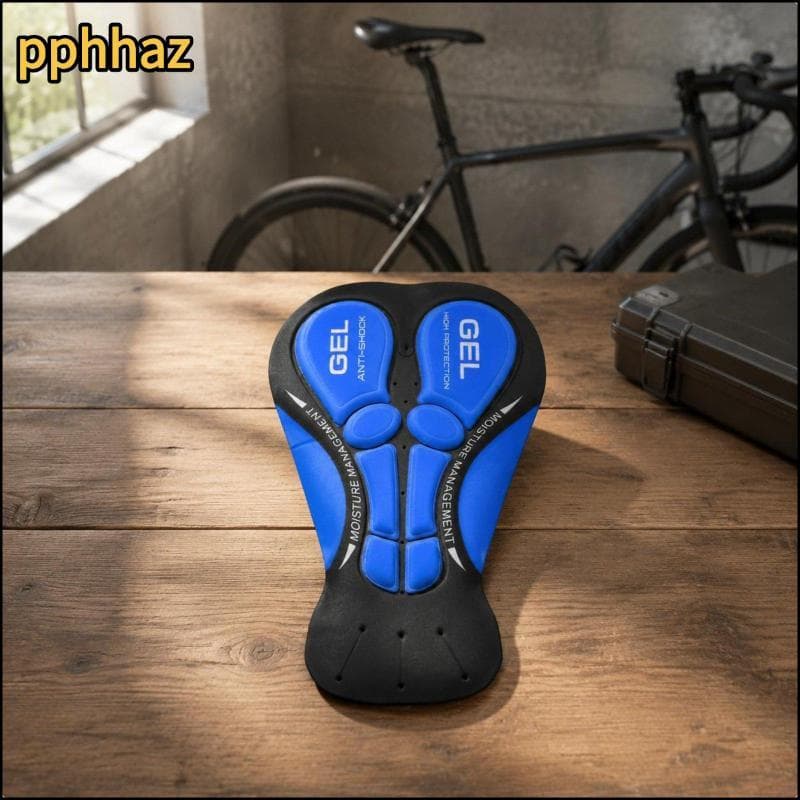 [pphhaz] Almofada De Selim Para Bicicleta , Espuma De Memória Espessada , Gel Acolchoado , Capa De Assento , Acessório D