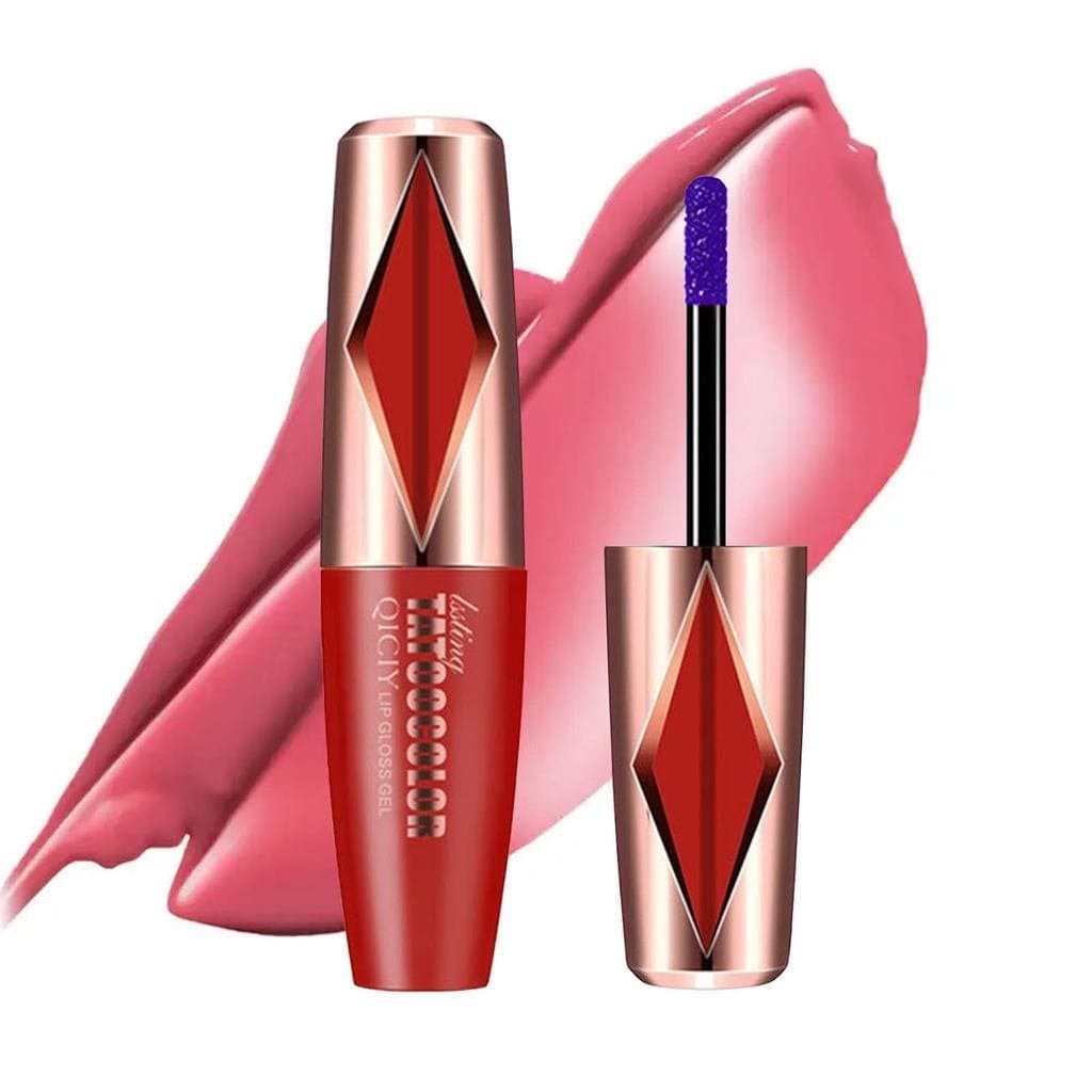 CharmKiss Tinta Labial Peel-Off, Tinta Labial Líquida Matte Peel-Off, Batons Peel-Off Tipo Tatuagem, Gloss Labial Antiad