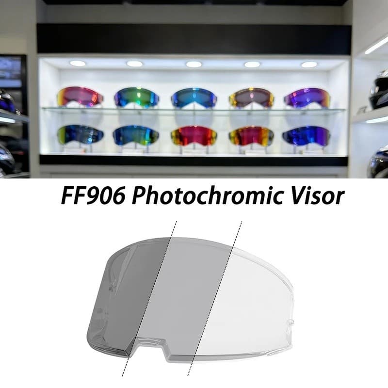 Viseira Fotocromática Para Capacete FF906 LS2 FF906 Advant Viseiras De Motocicleta Automaticall