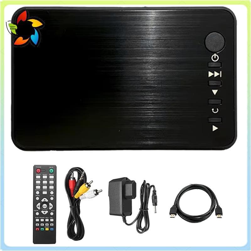 Full HD Media Player Mini Autoplay 1920x1080-Compatível VGA AV USB Disco Rígido SD/SDHC/MMC Cartão Leitor Externo Eua Pl