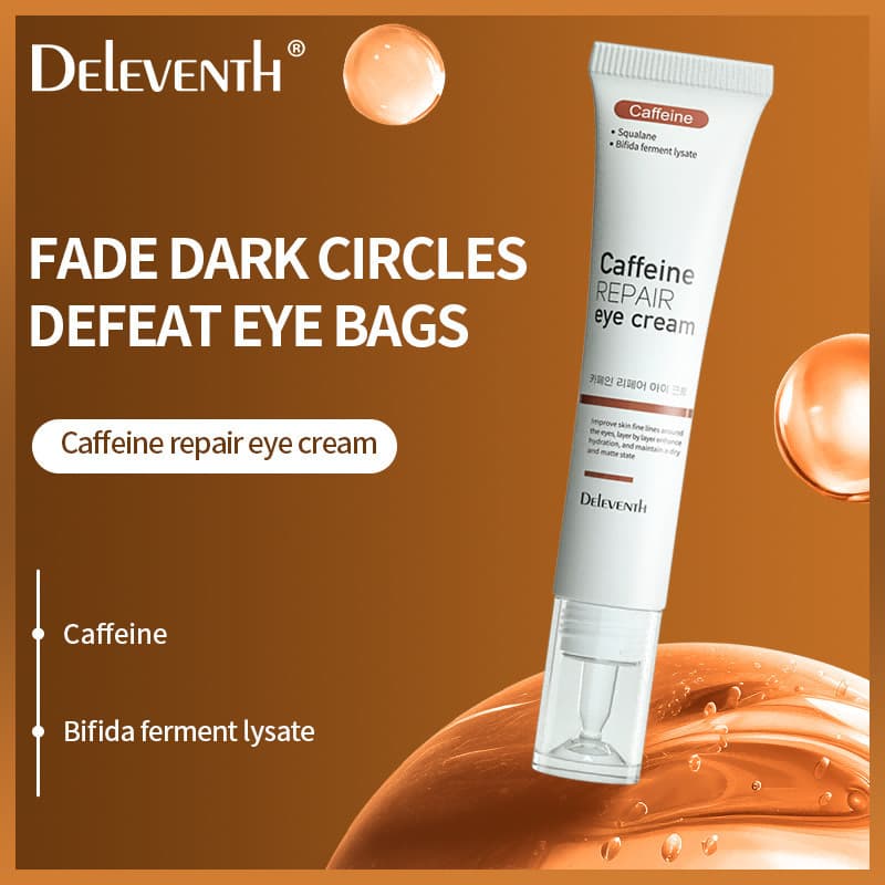 Creme para os Olhos com Cafeína Hidrata, Reduz Olheiras e Bolsas nos Olhos, Ilumina, Creme Antioxidante com Levedura Bif