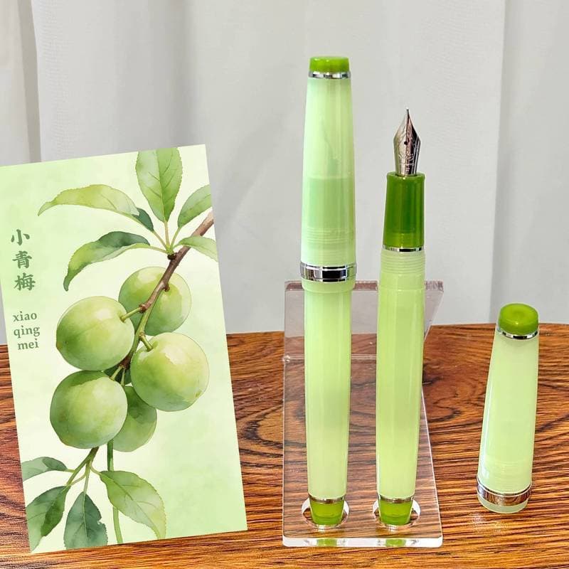[Estoque pronto] Jinhao 82 Caneta tinteiro Xiaoqingmei Caligrafia Caneta tinteiro de tinta colorida Estilo Ins Caneta de