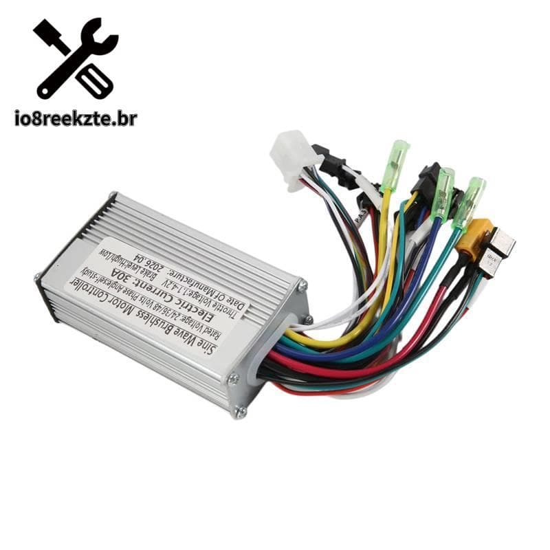 Controlador De Motor Sem Escova De Onda Senoidal De 3 Modos 24V/36V/48V 500W 750W 1000W 30A Para S866 V889 S966 No . Med