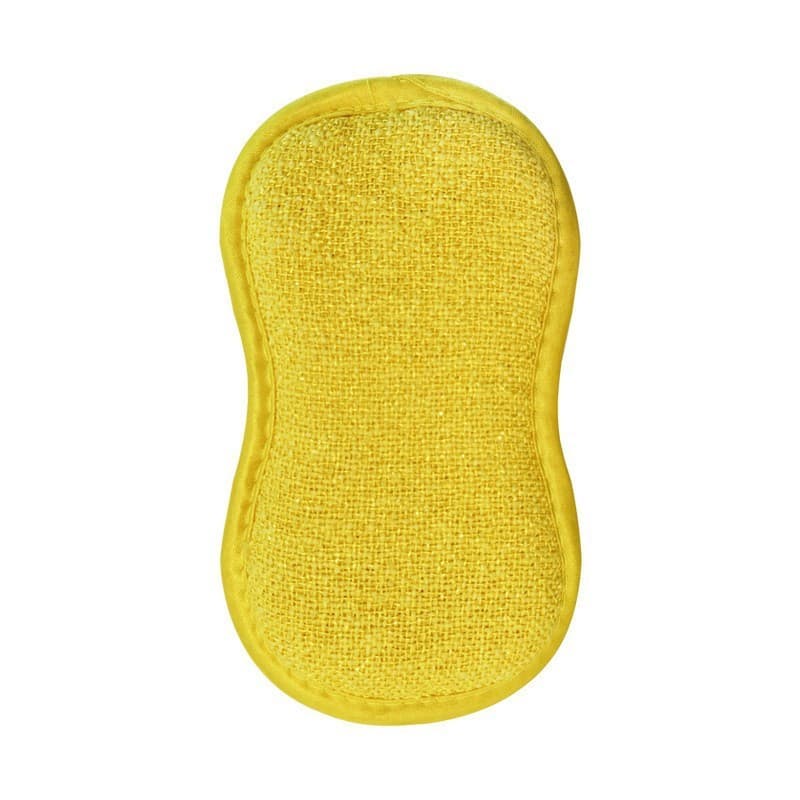 Esponja mágica de limpeza de dupla face para remoção de manchas, um lado é uma escova de fibra grossa para esfregar pane