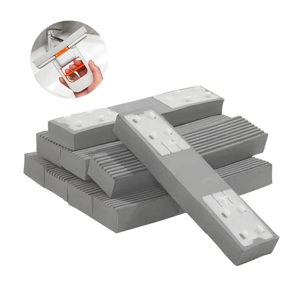 Refil Mini Rodo Mop 15cm Esponja PVA Super Absorvente para Limpeza de Pia Vidros e Bancadas