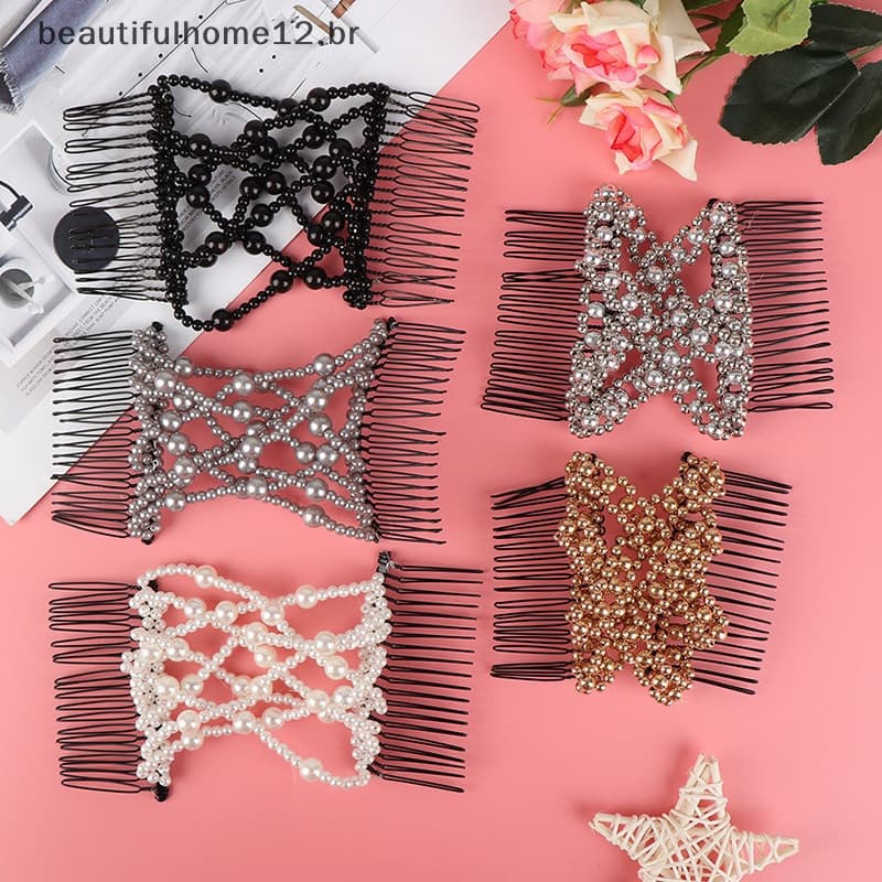 BFBR Magic DIY Hair Style Meninas Pentes De Cabelo Penteados De Metal Garra Acessórios ~