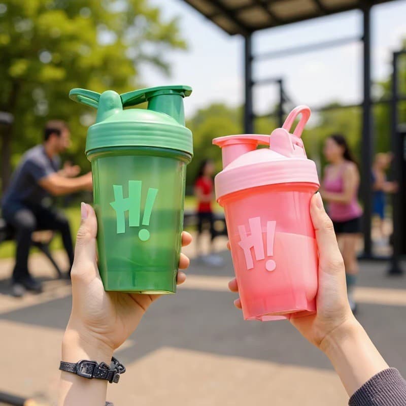 2026 Novos produtos Envio rápido Copo agitador de pó de proteína Esportes Portátil de alto valor Resistente a choques Ma