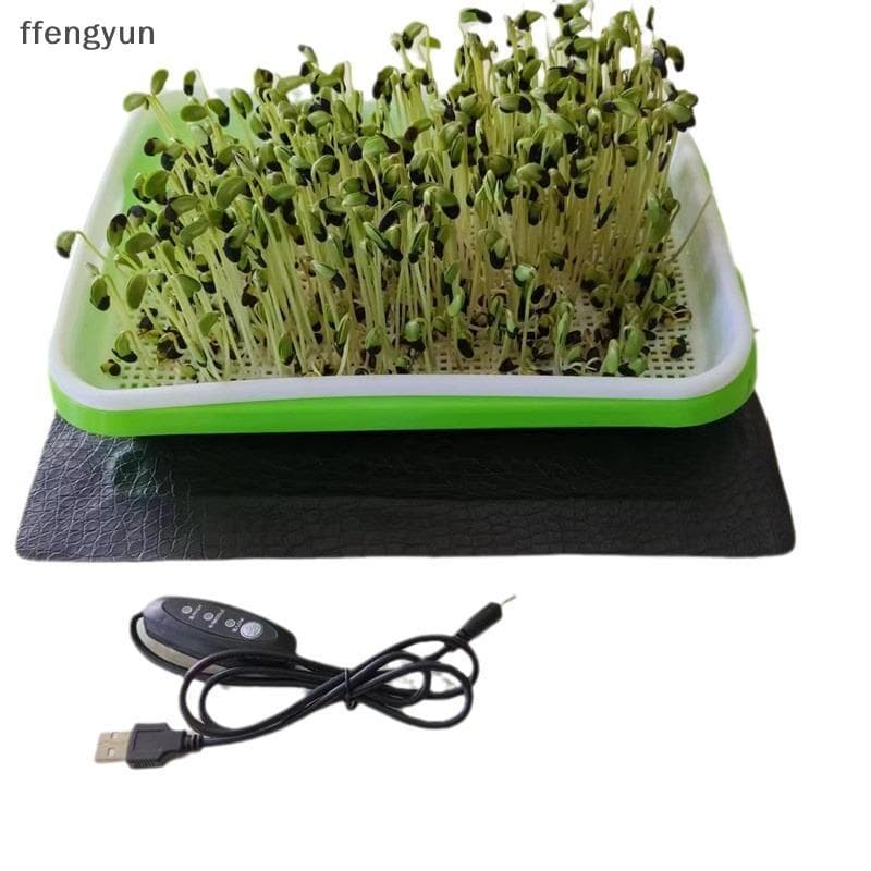 FFE 1 Conjunto De Tapete De Aquecimento De Plantas De Couro PVC Interno 35-55 USB Almofada Hidroponia Quente Para Réptei