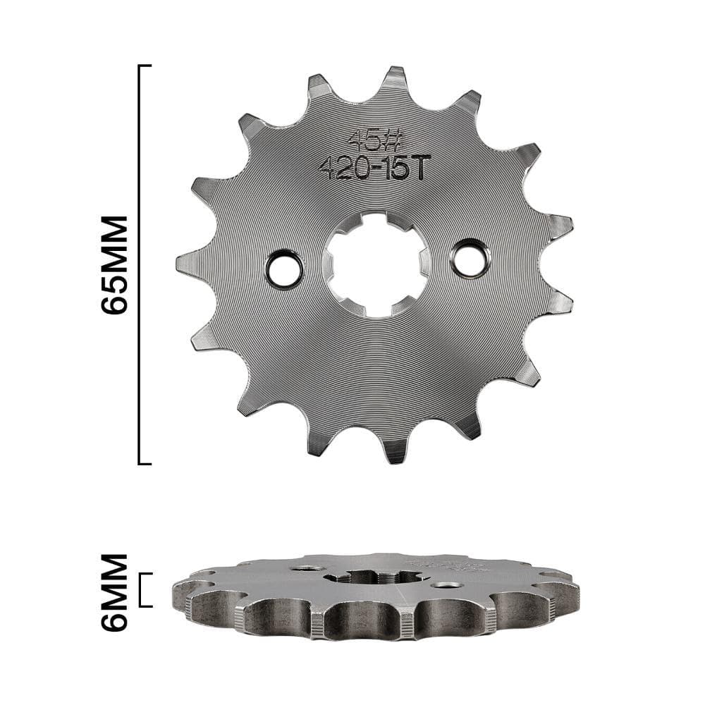 For MSX125 2014 2015 2017-2021 Motorcycle Steel Small Teeth