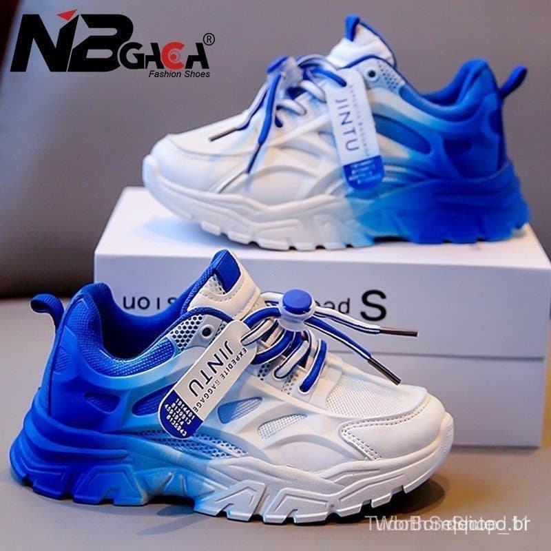 2 Tênis de Malha para Crianças Meninas para Esportes e Corrida, Idades 5-18, Novo Estilo Moda Coreana