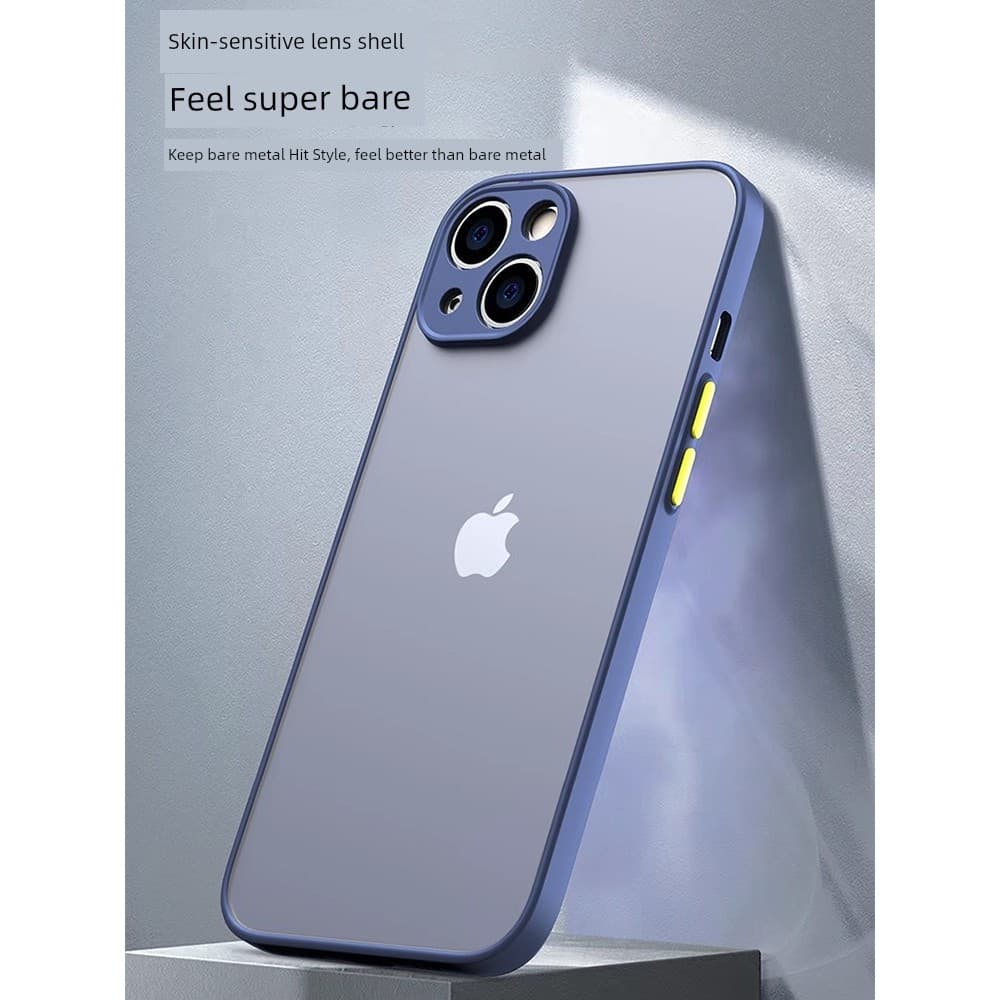 Adequado para Apple 17 Phone Case iPhone16Promax Protection 15pro Case 13 Matte Air Resistente a choques x All-Inclusive