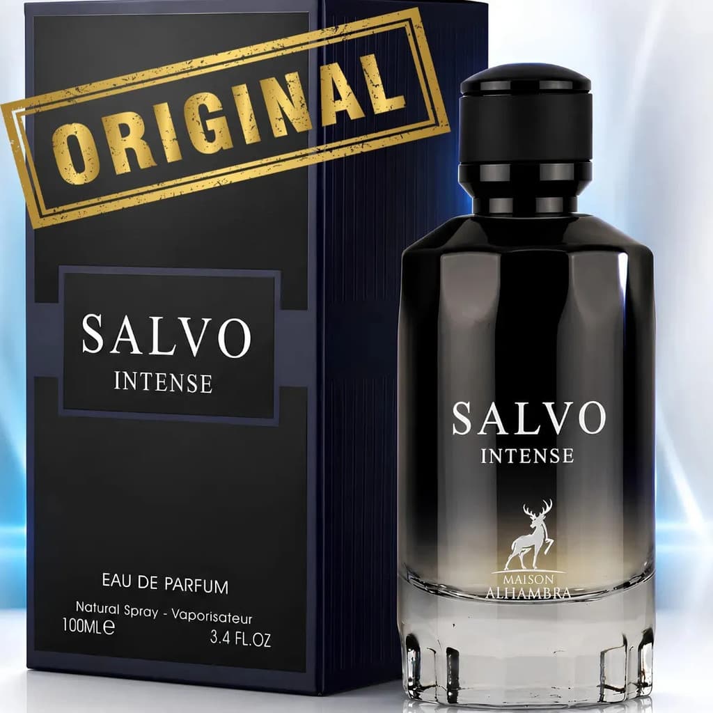 Perfume Masculino Arabe Salvo Intense 100ml C/