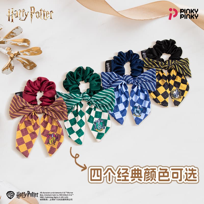 2026 novo estilo mindinho Harry Potter arco faixa de cabelo Preppy faixa de cabelo Glenfendor sonserina Co-marca faixa d