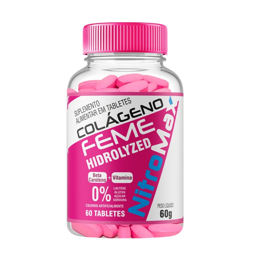 Colágeno Hidrolisado Tabletes Nitromax