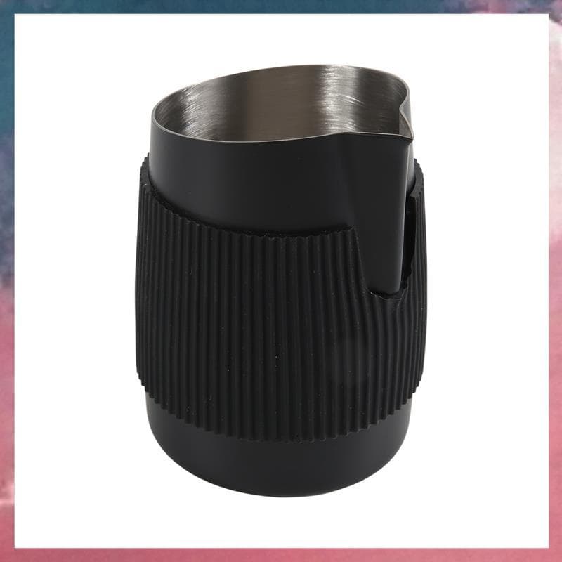 (Rjqx) Boca Pontiaguda Oblíqua Puxar Design Copo Cor Sólida De Espuma De Leite Anti-Escaldante 420ml