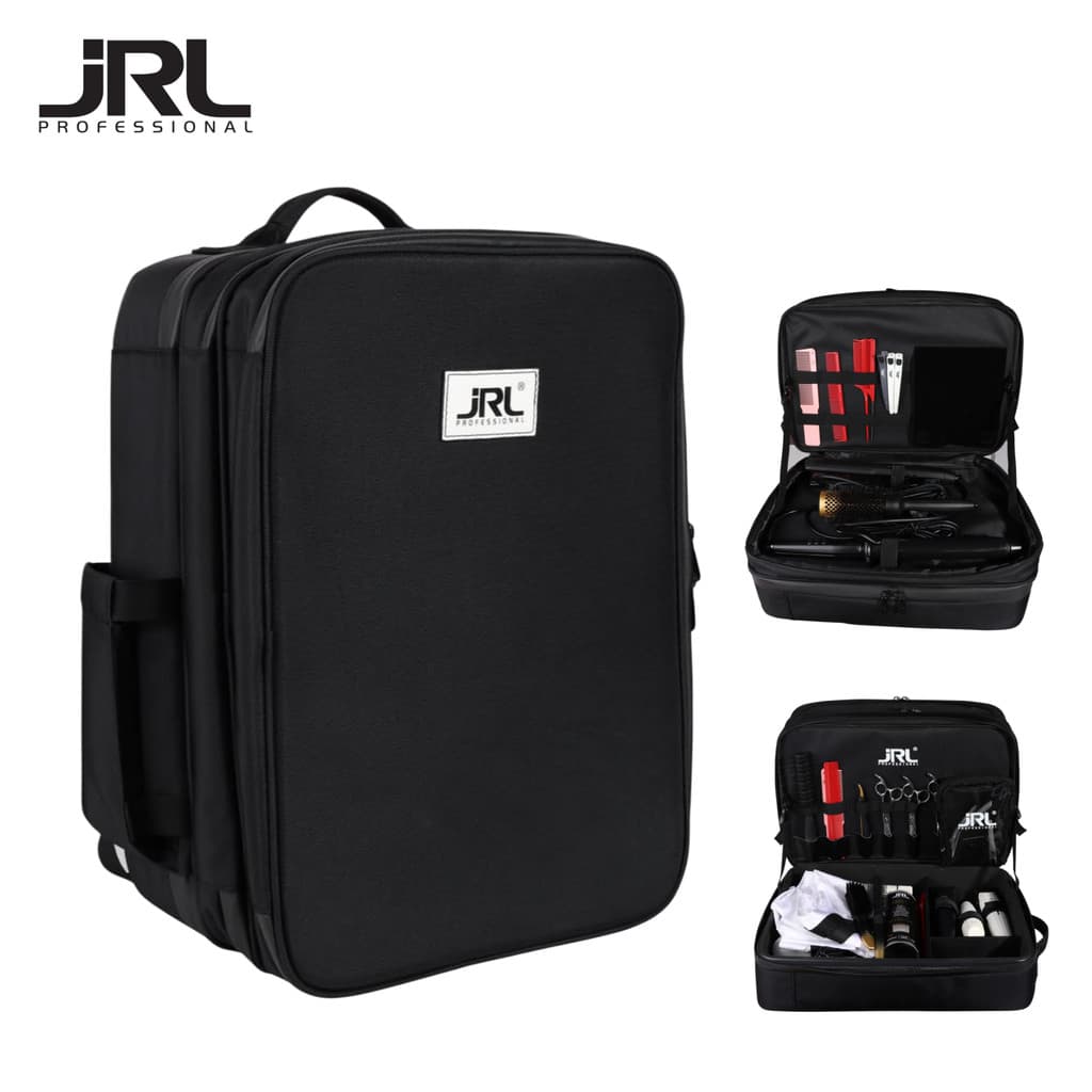 JRL profissional ferramenta de cabeleireiro mochila grande multifuncional viagem de negócios armazenamento mochila saco