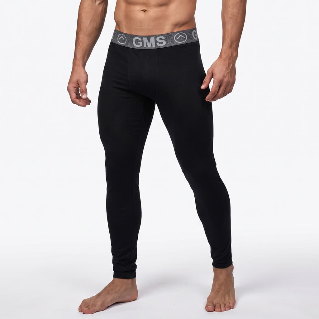Calça Térmica Masculina Motoboy Inverno Frio Compressão Cueca Longa Proteção UV