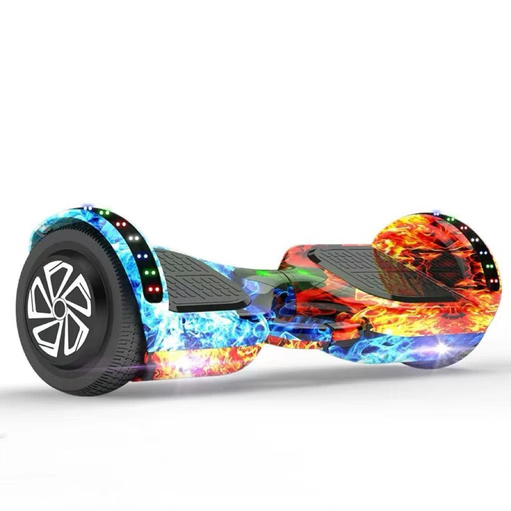 Hoverboard Infantil 6.5" - Skate Elétrico com LED Inteligente Bluetooth e Bateria Forte